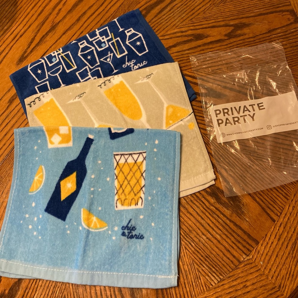 Chic & Tonic Bar Towels
